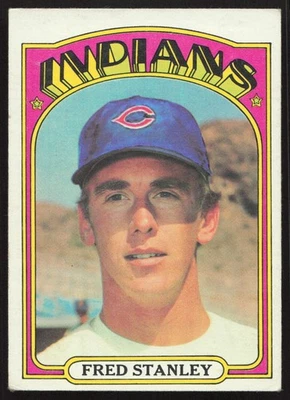1972 Topps #59 Fred Stanley Cleveland Indians RC EX-EXMINT SET BREAK! - Image 1 of 2
