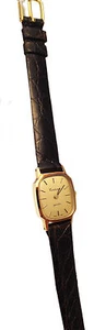 CERTINA OROLOGIO DONNA ORO MASSICCIO 18 KT PELLE WATCH WOMAN GOLD LEATHER NUOVO - Picture 1 of 1