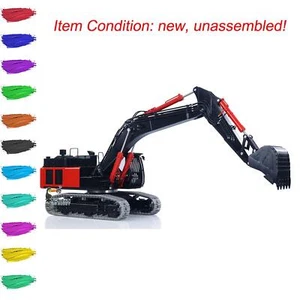 LESU Aoue ZX490 1/14 Remote Control Excavator KIT CNC Metal 6CH Valve Model - Picture 1 of 24