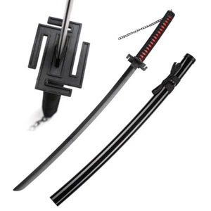 Bleach Ichigo Tensa Zangetsu Cosplay Wooden Swords Replica Prop 100cm - Picture 1 of 1