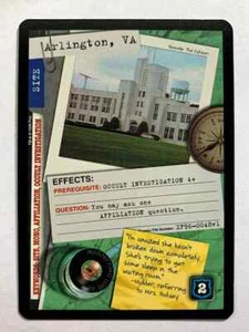 ARLINGTON, VA. 1996 X-Files CCG Common HP #XF96-0048 v1 - Picture 1 of 2