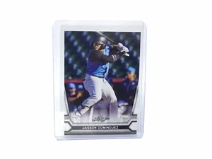 JASSON DOMINGUEZ 2021 Leaf #05 NEW YORK YANKEES - Foto 1 di 2