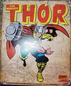 12.5" by 16" The Mighty Thor tin poster - Picture 1 of 1