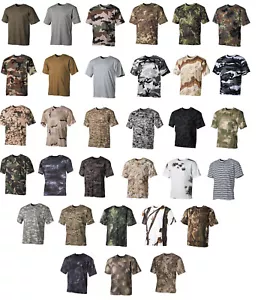 MFH BW camiseta semibarda Army camuflaje Bundeswehr camisa camuflaje EE. UU. militar militar NUEVA - Imagen 1 de 28