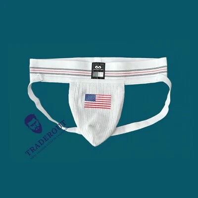 H.E.Arts США флаг заказ печати McDavid мужчин белый спортивный ремень нижнее белье - Изображение 1 из 4