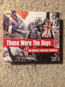 THOSE WERE THE DAYS: 100 MUSICAL WARTIME MEMORIES 5 x CD FRANK SINATRA & A 1 *VG - Picture 1 of 10