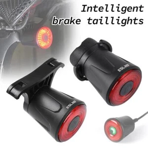 Fahrrad Smart Auto Brake Sensing Light LED Charging Fahrrad Rücklicht H3U9 - Bild 1 von 14