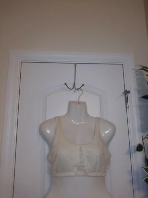 Warners 38C White Stretch Lace  Bra Vintage NWOT - Image 1 of 4