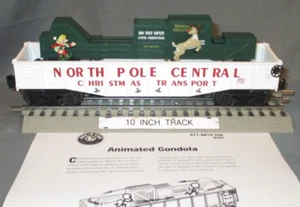 Lionel 26874 Christmas NPC Elf & Rudolph Reindeer Chase Gondola O/027 ga. 2009 - Picture 1 of 9