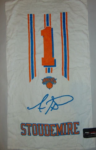 AMAR'E Stoudemire New York Knicks NBA Large Beach Towel WHITE 44 X 22 ** NEW NWT Cover