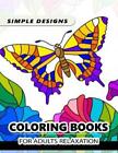 Adult Coloring Book Easy Kaleidoscope Coloring Book for Adult (Paperback)