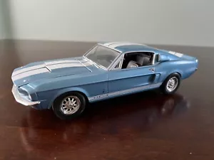1968 Ford Shelby Cobra GT500 - SCALE 1:24 DIECAST CAR Blue - Picture 1 of 5