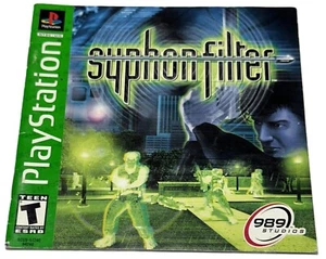 ❤️ Filtro Syphon Greatest Hits PS1, PlayStation 1, solo manual con tarjeta de registro - Imagen 1 de 3