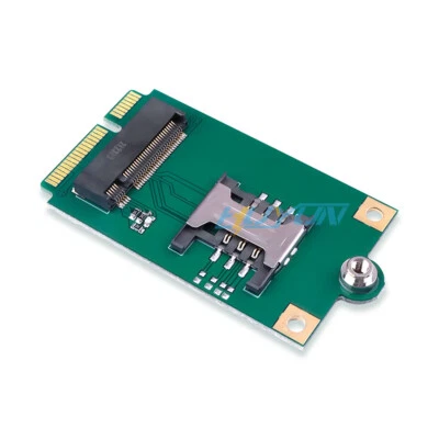 4G 5G M.2 to Pcie Adapter NGFF to Mini Pci-E Adapter Board with SIM Card Slot - Image 1 of 4