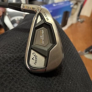 Mint LH Callaway Rogue Max Os Lite DemoFitting 7 Iron Cypher 60 5.5 Reg Graphite - Picture 1 of 9