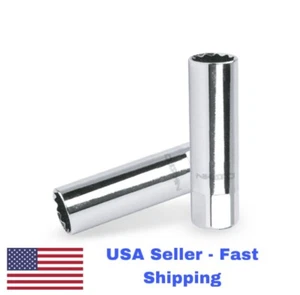 1/2" Drive Spark Plug Sockets 2 Pcs, Size Includes: 5/8" and 13/16". USA STOCK - Picture 1 of 1