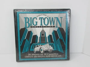 Volume 1 Big Town Collection 20 Shows On 10 Cassettes - Picture 1 of 4