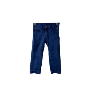 Boys 3T Skinny Jeans Wrangler Blue 5 Pocket Stretch Adjustable Waist - Picture 1 of 9