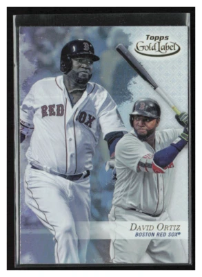 2017 Topps Gold Label #72 David Ortiz - Image 1 of 2