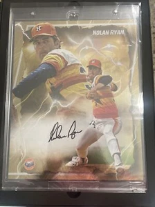 2024 Fanatics Under Wraps Emanate Nolan Ryan Gold Auto 31 /50 Houston Astros - Picture 1 of 5