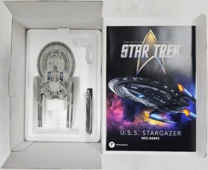 Fanhome • Star Trek Die-Cast Starships • EE. UU. Stargazer NCC-82893 con cargador - Imagen 1 de 4