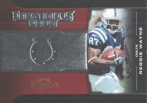 2008 Playoff Prestige Prestigious Pros Red #PPR-41 Reggie Wayne /750
