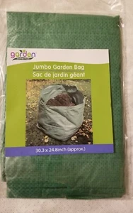 Jumbo Garden Bag - 30"x 24"Shopping Laundry Travel Storage Tote Reusable - Picture 1 of 10