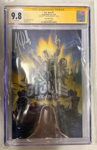 GI JOE #1 (2024)- TONY FLEECS EXCLUSIVE VARIANT- CGC 9.8 SIGNED JOSH WILLIAMSON - Picture 1 of 2