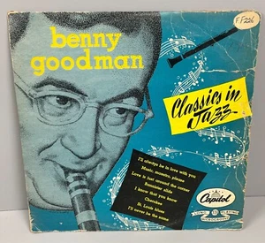 Benny Goodman Classics In Jazz 10" Record Vinyl Record H479 1950s - Picture 1 of 9