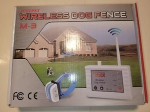JUSTPET Recinzione Wireless per Cani Aggiornata, Sistema per 2 Cani, Controllo Regolabile 2000sq ft - Foto 1 di 13