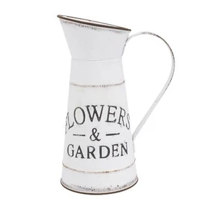 1pc Decorative Vintage Kettle Wedding Flowers Bouquets Home Ornament Metal Fr... - Picture 1 of 9