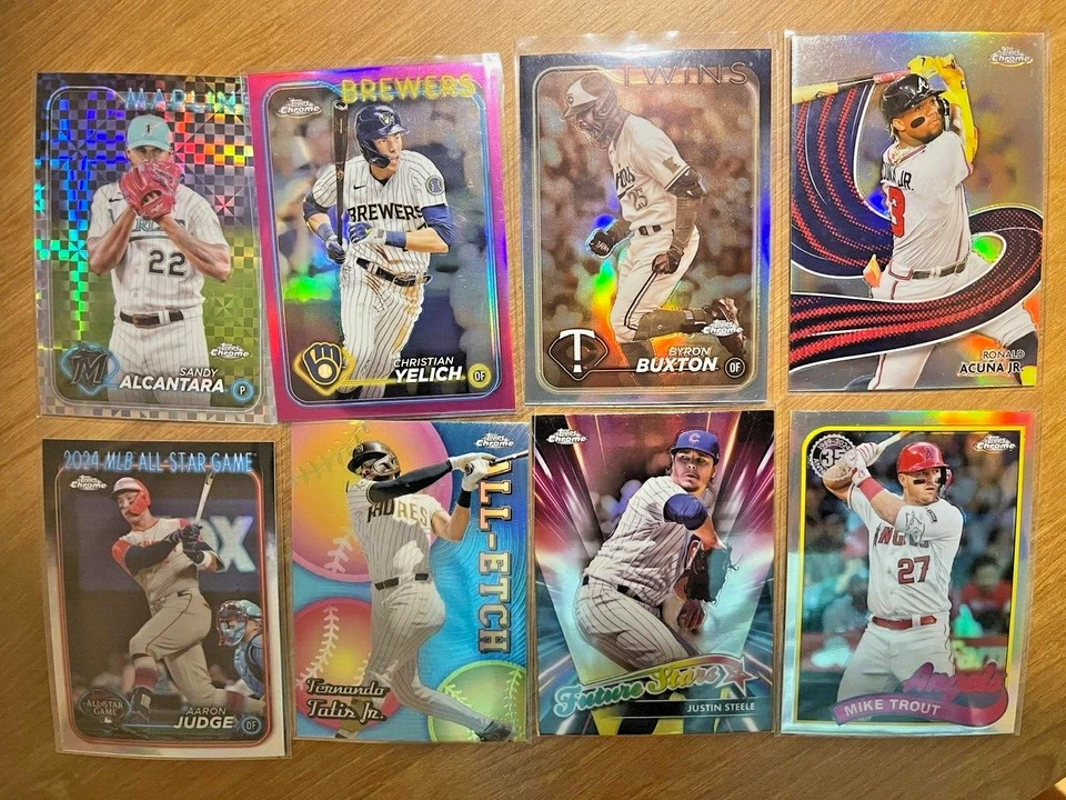 2024 Topps Chrome & Chrome Update Inserts and Parallels - YOU PICK! - Image 1 of 1