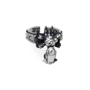 Dr MONROE Ghost in the Shell SAC_2045 SMALL Tachikoma Ear Cuff TypeC Silver 925 - Picture 1 of 6