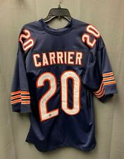 Mark Carrier #20 Signed Bears Football Jersey Autographed AUTO BAS COA Sz XL