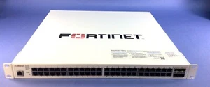 Fortinet FortiSwitch FS-248E-POE 48 Ports Rack Mountable Ethernet Switch - Photo 1/4