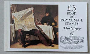 GB 1985 Fine Complete £5 Stamp Booklet The story of Times Newspaper sgDX6 CV£20 - Picture 1 of 4