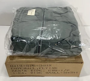 Tuta volante vintage anni 60 NOS militare USAF CWU-1/P piccola/corta SIGILLATA - Foto 1 di 7