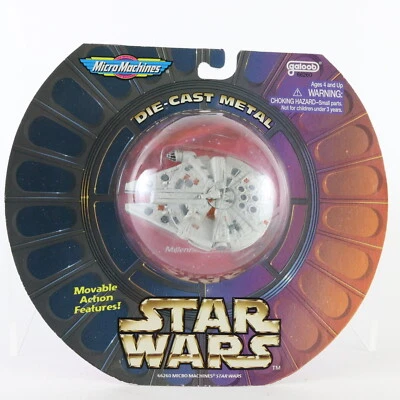 Micro Máquinas Star Wars Halcón Milenario DIECAST Galoob 66260 Foto 1 de 4