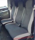 For Fiat Scudo (07-16) GREY MotorRacing VAN Seat COVERS - Single + Double