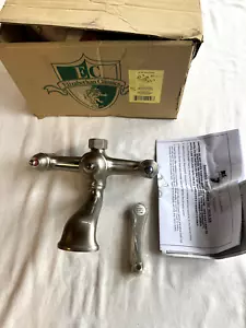 Elizabethan Classics 3V3LSASN Clawfoot Tub Faucet, Satin Nickel, No H/C Handles - Picture 1 of 8