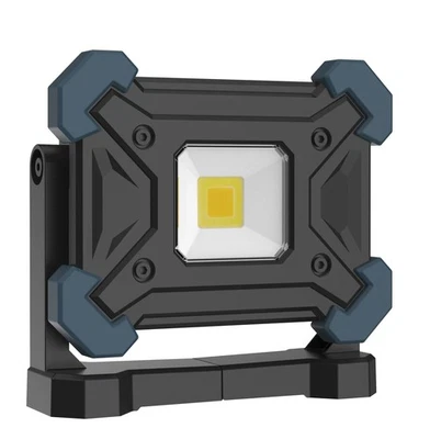 Akku LED Arbeitsstrahler 20W - 2000 Lumen, dimmbar, kalt-/warmweiß, robust, IP65 - Bild 1 von 4