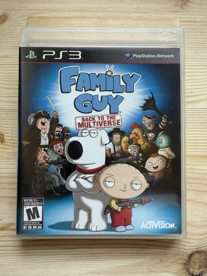 Family Guy: Back to the Multiverse (Sony PlayStation 3 / PS3 2012) CIB Como Nuevo BIN Foto 1 de 4