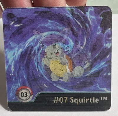 1999 Pokemon Action Flipz S1 #3 BLASTOISE/SQUIRTLE/WARTORTLE -series 1 artbox - Image 1 of 4