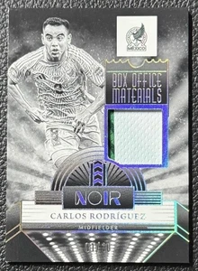 2024-25 Panini Noir Carlos Rodriguez Patch Mexico 1/10 - Picture 1 of 2
