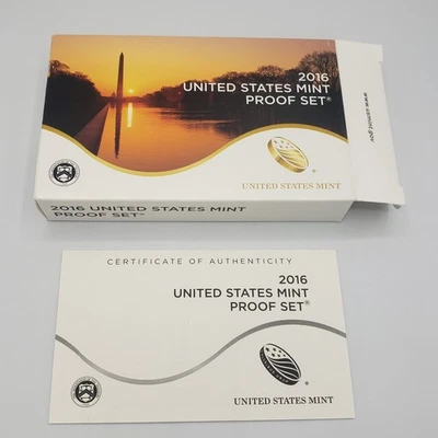 2016 Proof Set Complete CLAD 13 Coins total - Image 1 of 4