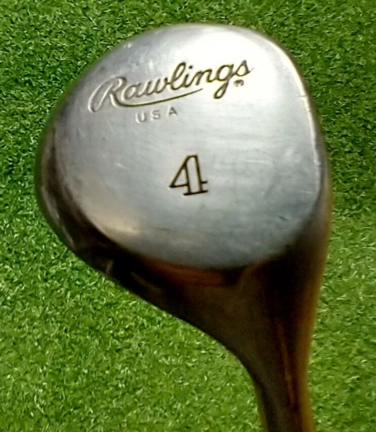 DE COLECCIÓN RAWLINGS LEE TREVINO # 4 MADERA CON 44" RH REG FLEX VARILLA DE ACERO - BONITO Foto 1 de 4