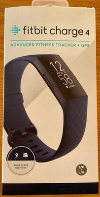 Fitbit Charge 4 Fitness-Tracker mit Pulsüberwachung, unbenutzt - Bild 1 von 4
