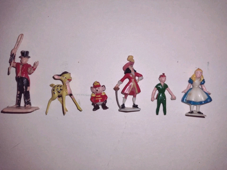 Marx Disneykins Peter Pan y Capitán Garfio y otras figuras de juguete-años 60 Foto 1 de 1