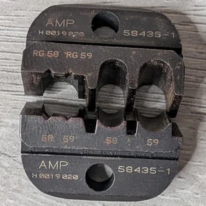 AMP 58435-1 RG58 & RG59 BNC/TNC Crimp Die - Used - Picture 1 of 4