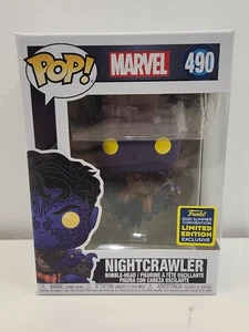 Funko Pop Marvel 2020 SDCC Compartido Exclusivo 490 Nightcrawler Nuevo - Imagen 1 de 7